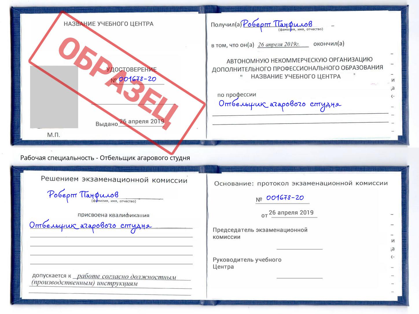 Отбельщик агарового студня Томск